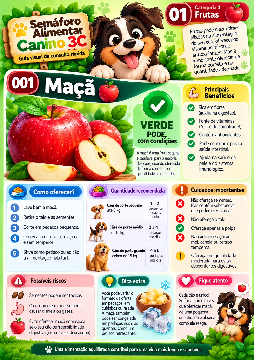 Ficha de Maçã